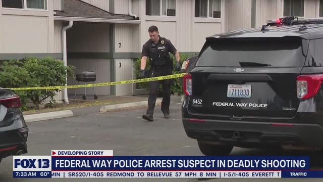 Federal Way Police arrest 19-year-old suspect in deadly shooting
