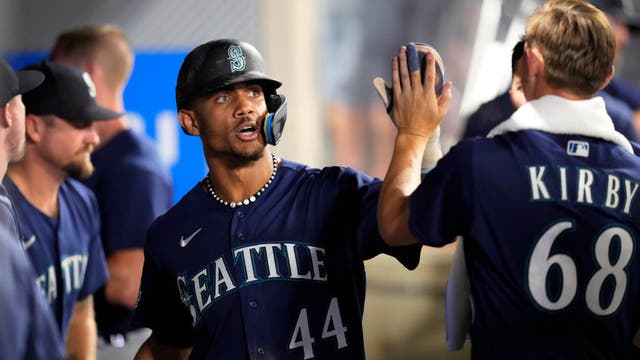 George Kirby, Julio Rodríguez power Mariners past Angels 3-2 for their 4th straight victory