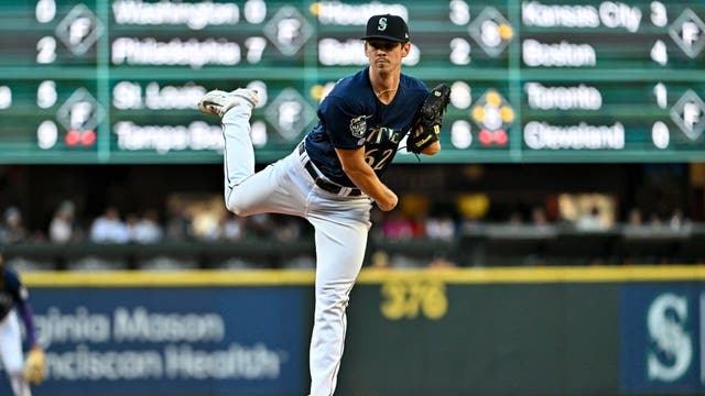 Raleigh hits go-ahead homer, Hancock shines in MLB debut as Mariners beat Padres 6-1