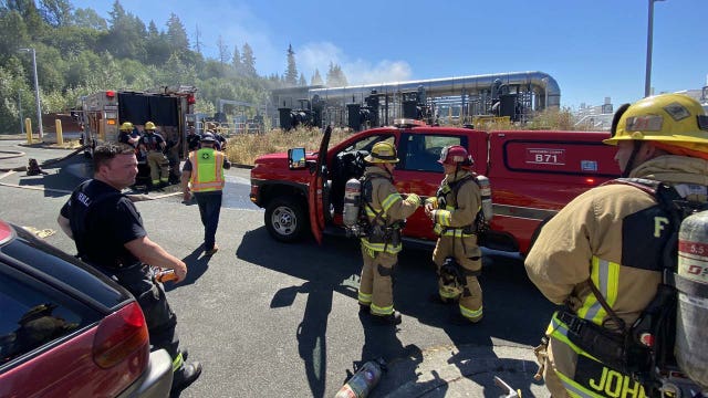 Fire breaks out, shoots 60ft underground at King County wastewater treatment plant