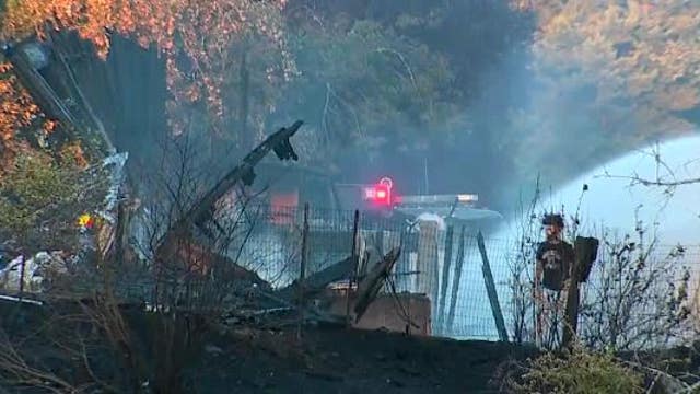 Parkland home destroyed by brush fire, wind and dry conditions helped fuel it