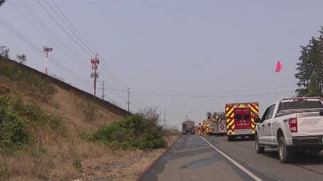 Firefighters in Graham get help from area agencies putting out brush fires