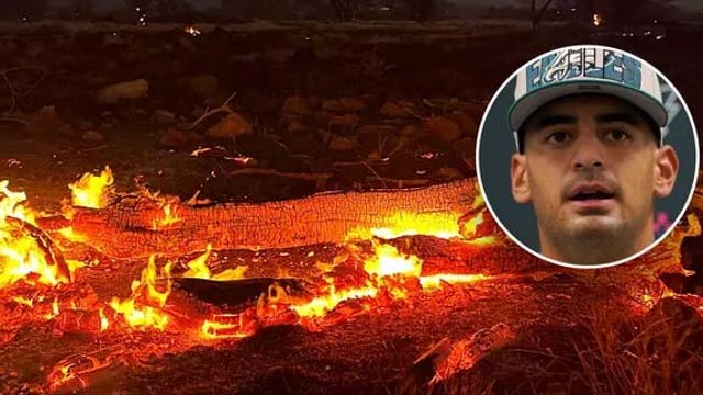 Eagles' Marcus Mariota addresses Hawaii wildfires: 'We’re praying for them'