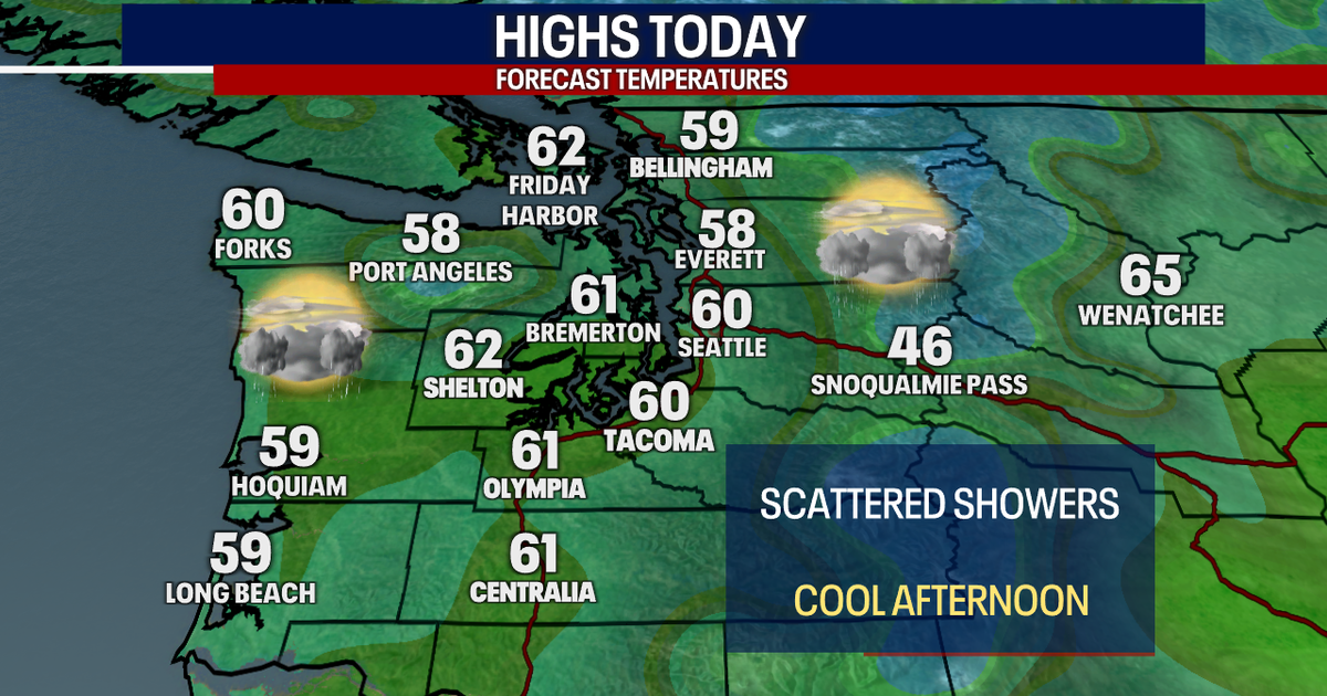 Seattle weather: Turning drier to end the week | FOX 13 Seattle