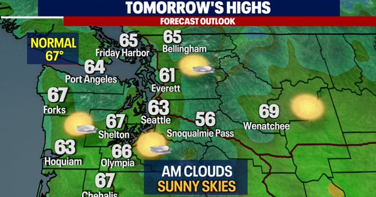 Seattle weather: Sunny & dry fall weekend ahead | FOX 13 Seattle