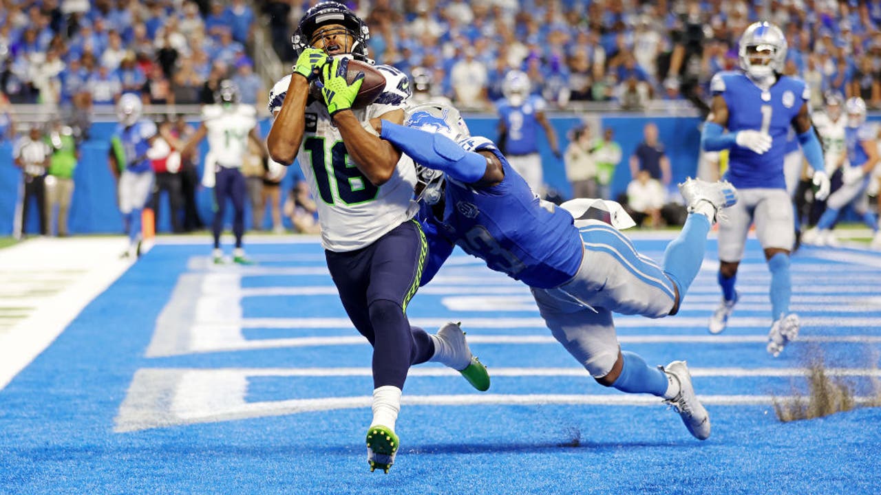 Geno Smith's 2nd TD pass to Tyler Lockett lifts the Seahawks to a 37-31 OT  win over the Lions