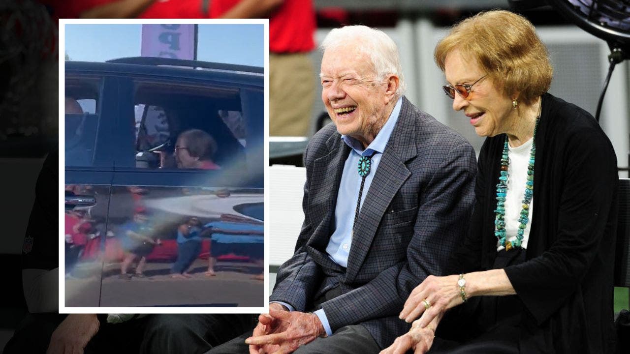 Former President Jimmy Carter, First Lady Rosalynn attend Plains Peanut Former President Jimmy Carter, First Lady Rosalynn attend Plains Peanut