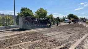 At least 1 dead in crash involving dump truck on SR 167 in Kent