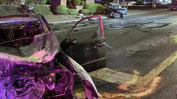 Serious crash in Auburn sends three to the hospital, investigation underway