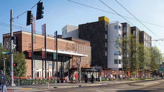 VIDEO: Police seek suspect in random hammer attack at Seattle light rail station, 2 injured