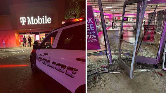 Lacey Police investigating smash-and-grab burglary at phone store
