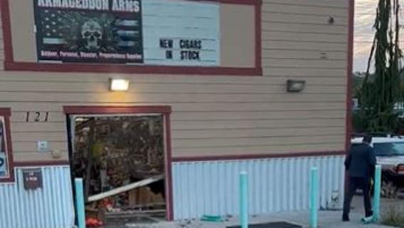 Multiple guns stolen from Monroe shop during burglary