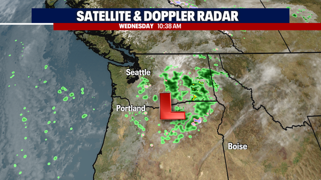 Drier and warmer weather ahead to end the work week