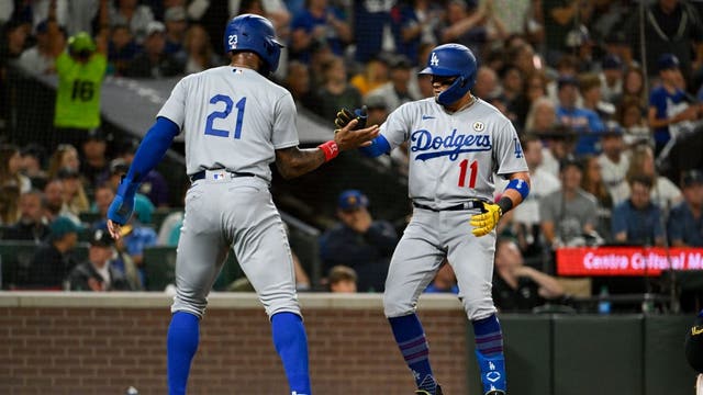 Miguel Rojas, James Outman both homer to carry Dodgers to 6-3 win over Mariners
