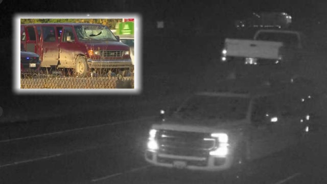 'Wheel appeared to be sparking or on fire’: Search underway for truck after rogue tire kills 2