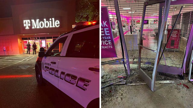 Lacey Police investigating smash-and-grab burglary at phone store