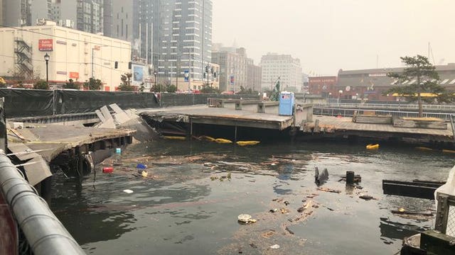 Construction workers hurt in Pier 58 collapse suing city of Seattle