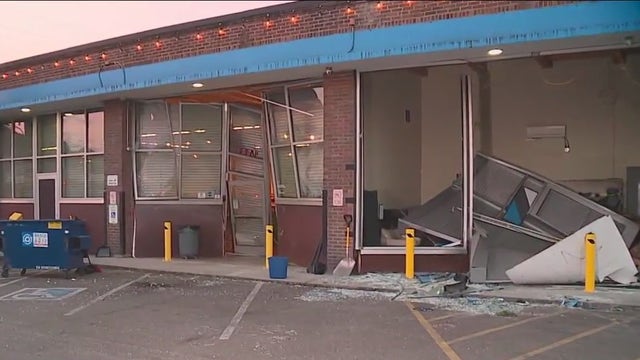 Suspect crash into 2 Seattle pot shops, cause extensive damage