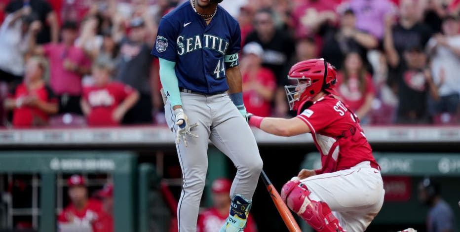 Seattle Mariners - No. 44, batting seventh for the Seattle