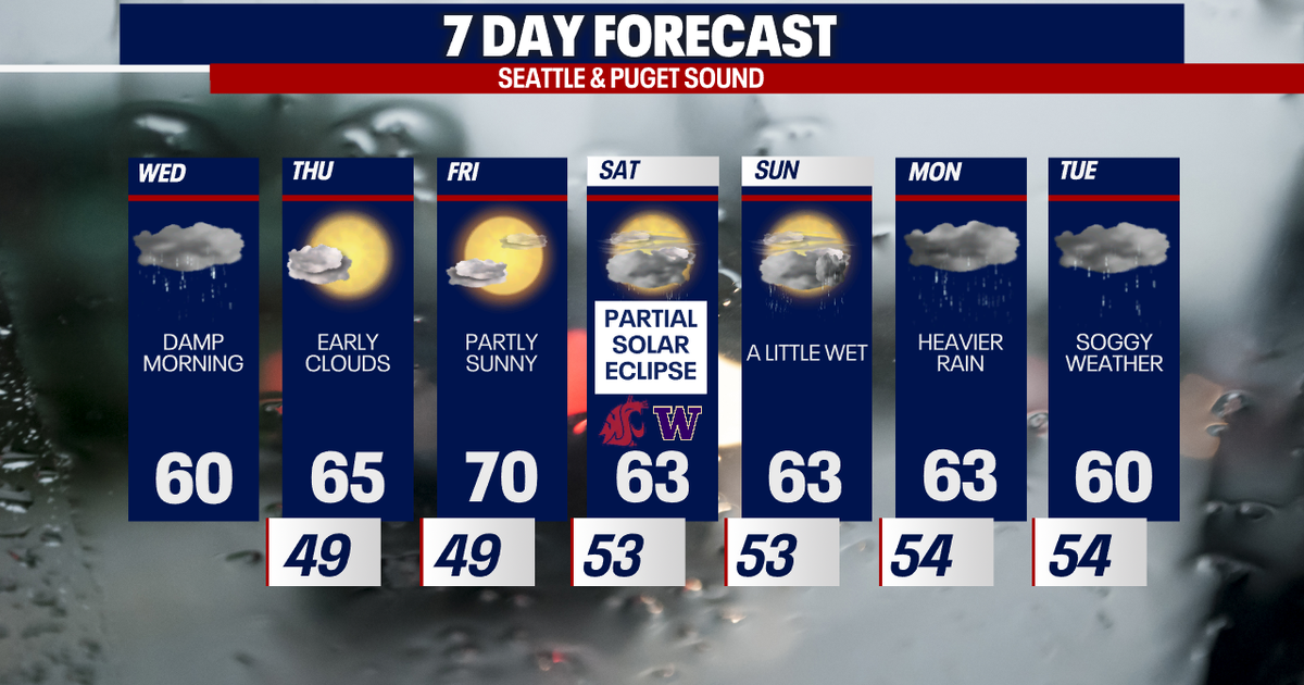 Seattle weather: Downpours into Wednesday morning | FOX 13 Seattle