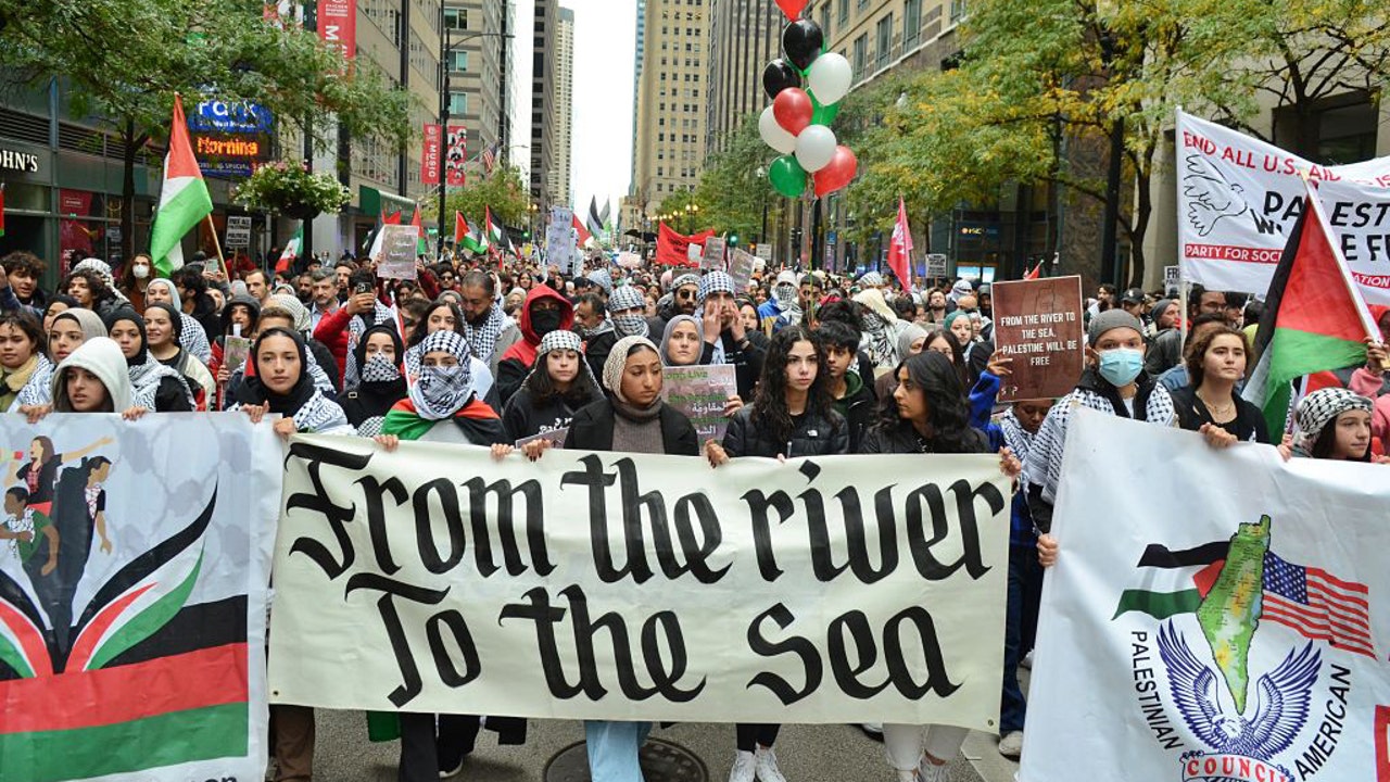 Israeli and Palestinian supporters hold rallies in U.S. as Israel ...