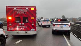 Deadly hit-and-run crash investigation underway on I-5 in Marysville