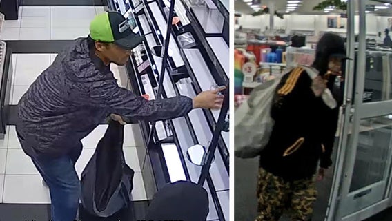 Police seek help identifying men who stole nearly $6,000 worth of beauty products in Bonney Lake