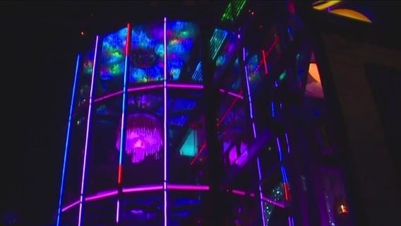 Take a tour of the eye-catching home next to I-5 in Seattle