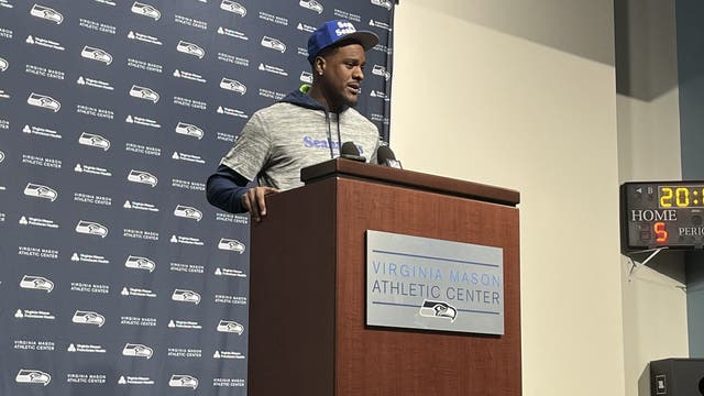 Frank Clark feels as if he’s back home in returning to the Seahawks