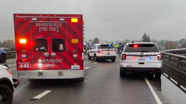 Deadly hit-and-run crash investigation underway on I-5 in Marysville
