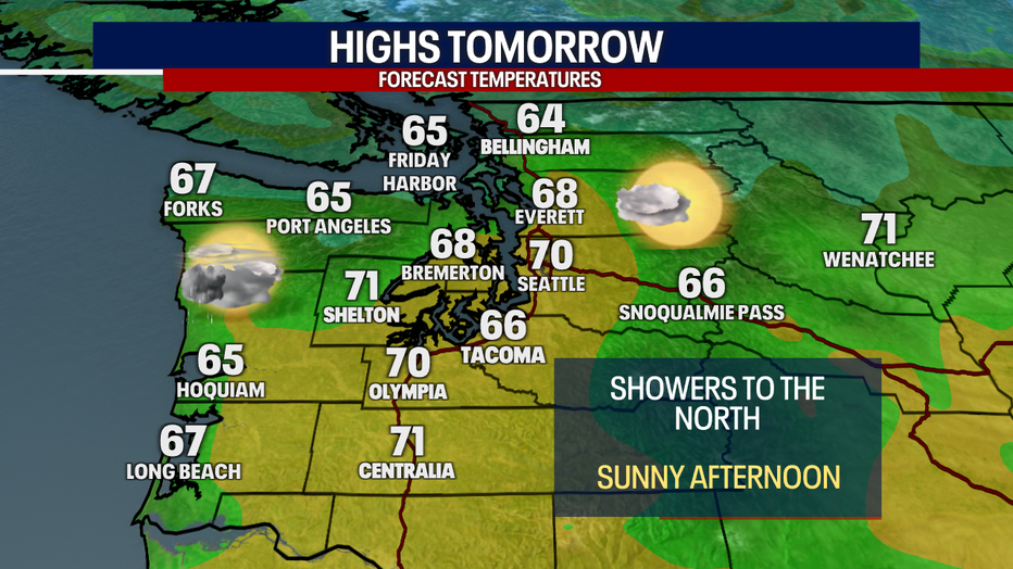 Seattle weather 70s make a rare appearance in October