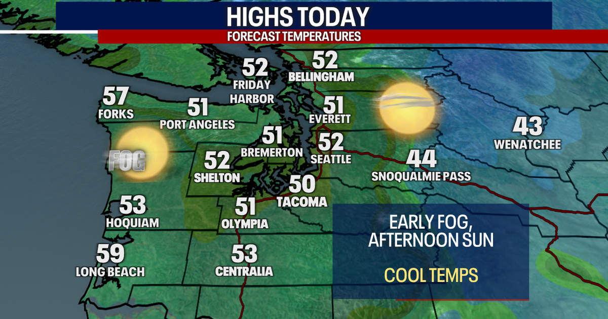 Seattle weather: Sunny end to the work week | FOX 13 Seattle