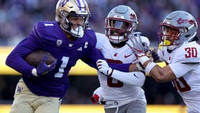 Grady Gross 42-yard FG as time expires gives No. 4 Washington 24-21 win over WSU in Apple Cup