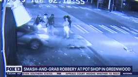 SPD investigates crash-and-grab burglary at Greenwood pot shop