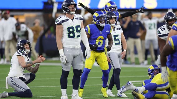 Rams rally from a late deficit, Jason Myers field goal misses as Seahawks lose 17-16 to Rams