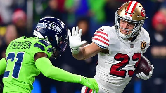 Christian McCaffrey’s big first half carries NFC West-leading 49ers to 31-13 victory over Seahawks