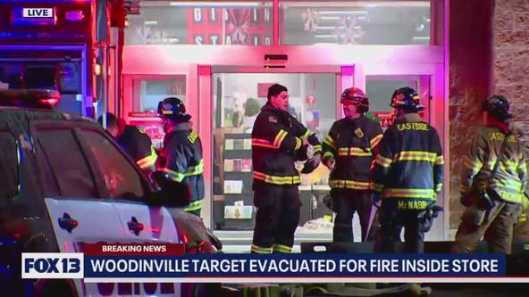 Crews knock out fire inside Woodinville Target, investigation underway