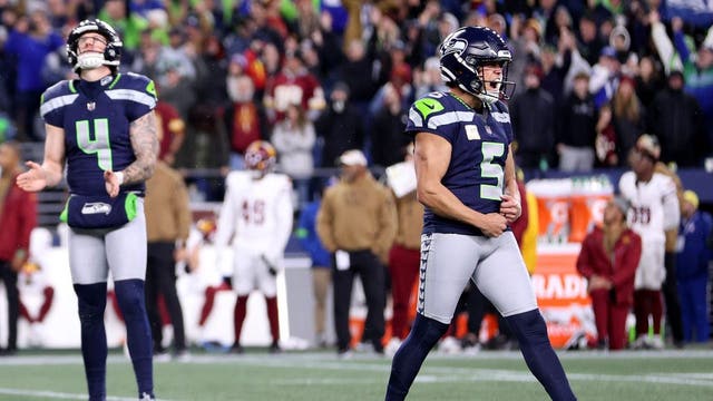 Jason Myers back in peak form for Seahawks, named NFC Special Teams Player of the Week