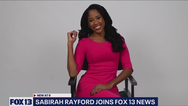 Sabirah Rayford joins FOX 13 News as evening co-anchor