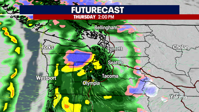 Next storm system hits Western Washington on Thursday