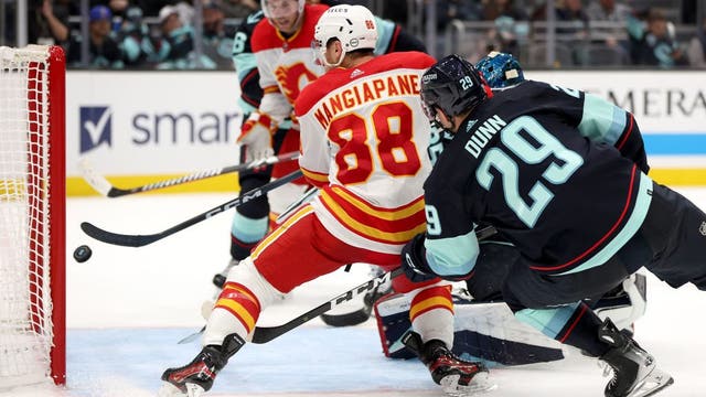 Rasmus Andersson’s overtime goal lifts Flames to 4-3 win over Kraken