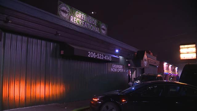 SPD investigates smash-and-grab burglary at North Seattle pot shop