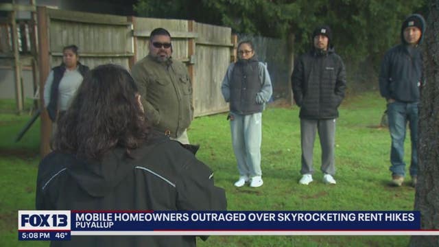 Rent hikes, strict rules: Puyallup mobile home community feels taken advantage of