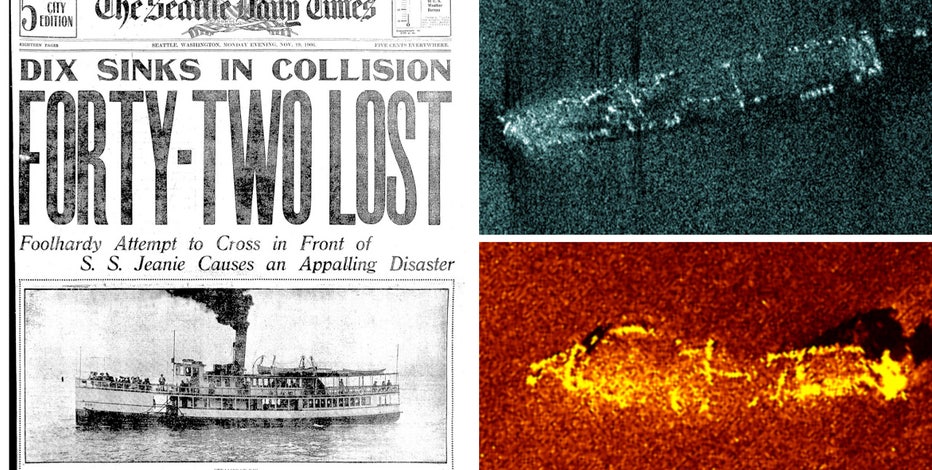 Explorers uncover long-lost shipwreck in Puget Sound, illuminating
