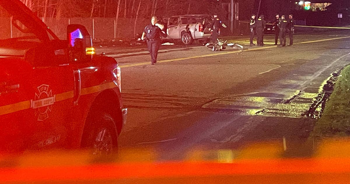 Man and boy arrested after armed carjacking ends in fiery crash | FOX ...