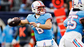 Titans QB Will Levis dealing with sprained ankle, hopes to play against Seahawks