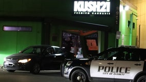 Police investigate smash-and-grab burglary at Everett pot shop