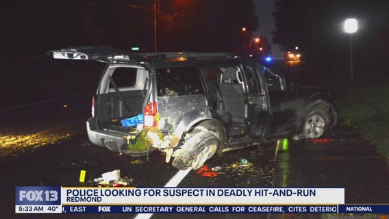Man killed by stolen car in Redmond hit-and-run, police investigating