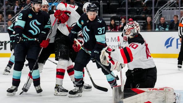 Kraken lose sixth straight in 2-1 loss to Devils