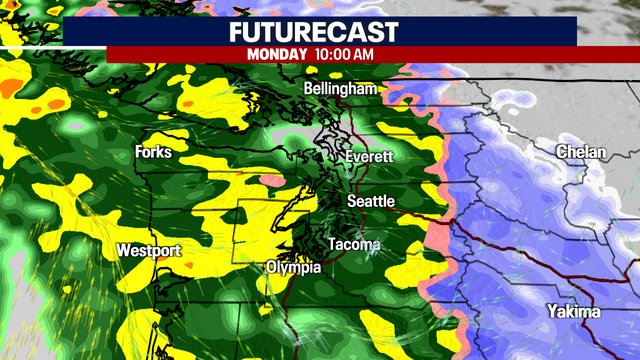 Breezy and Wet Christmas Ahead
